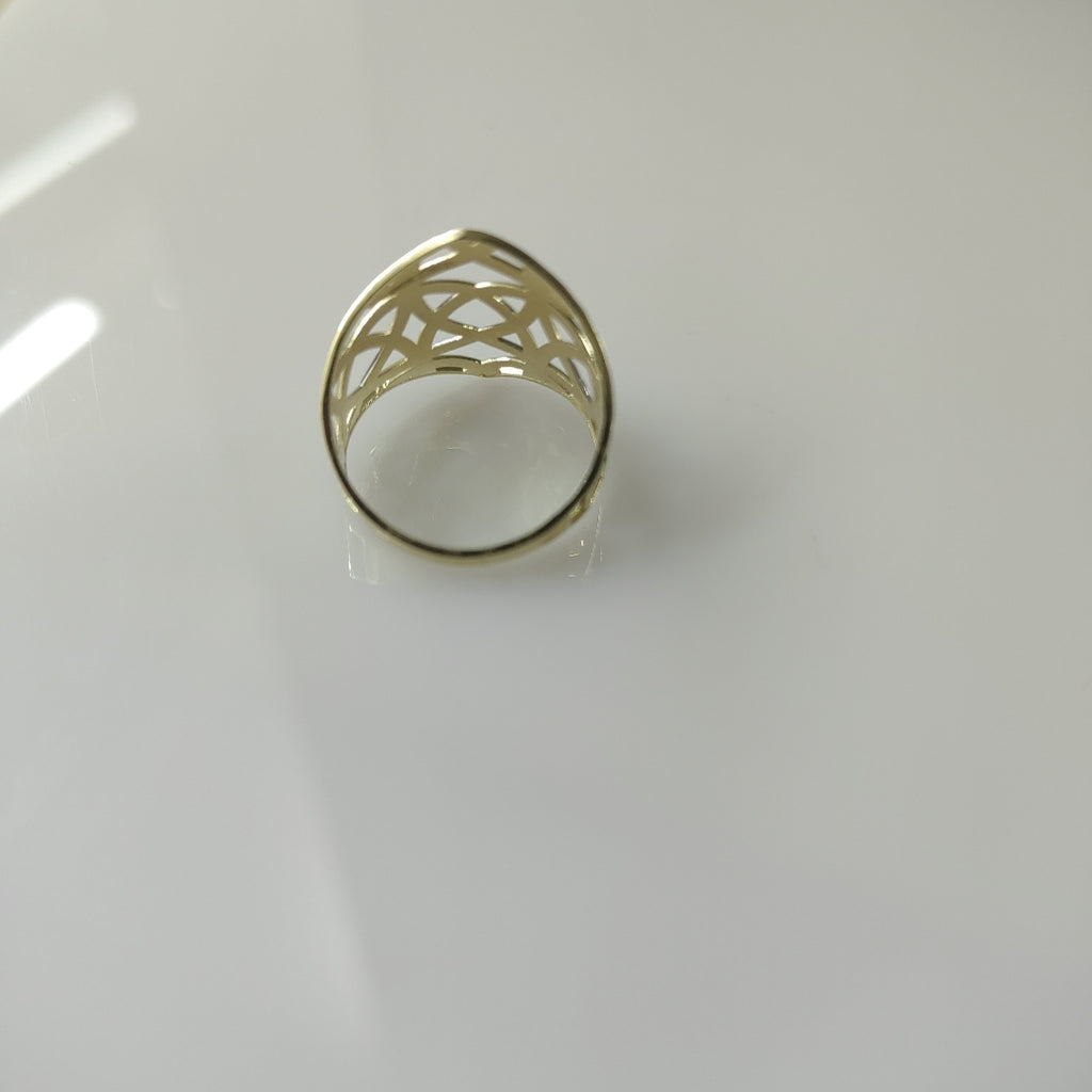 ANILLOS CON ESTRELLA CELTA 14K TALLA 6.5 2.1 GR (NUEVO)
