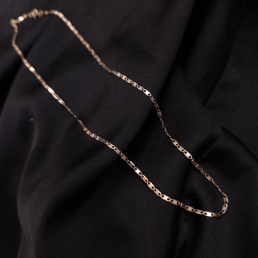 CADENA ORO,ORO COMBINADO 10 K 1,00 GRMS (SEMINUEVO)