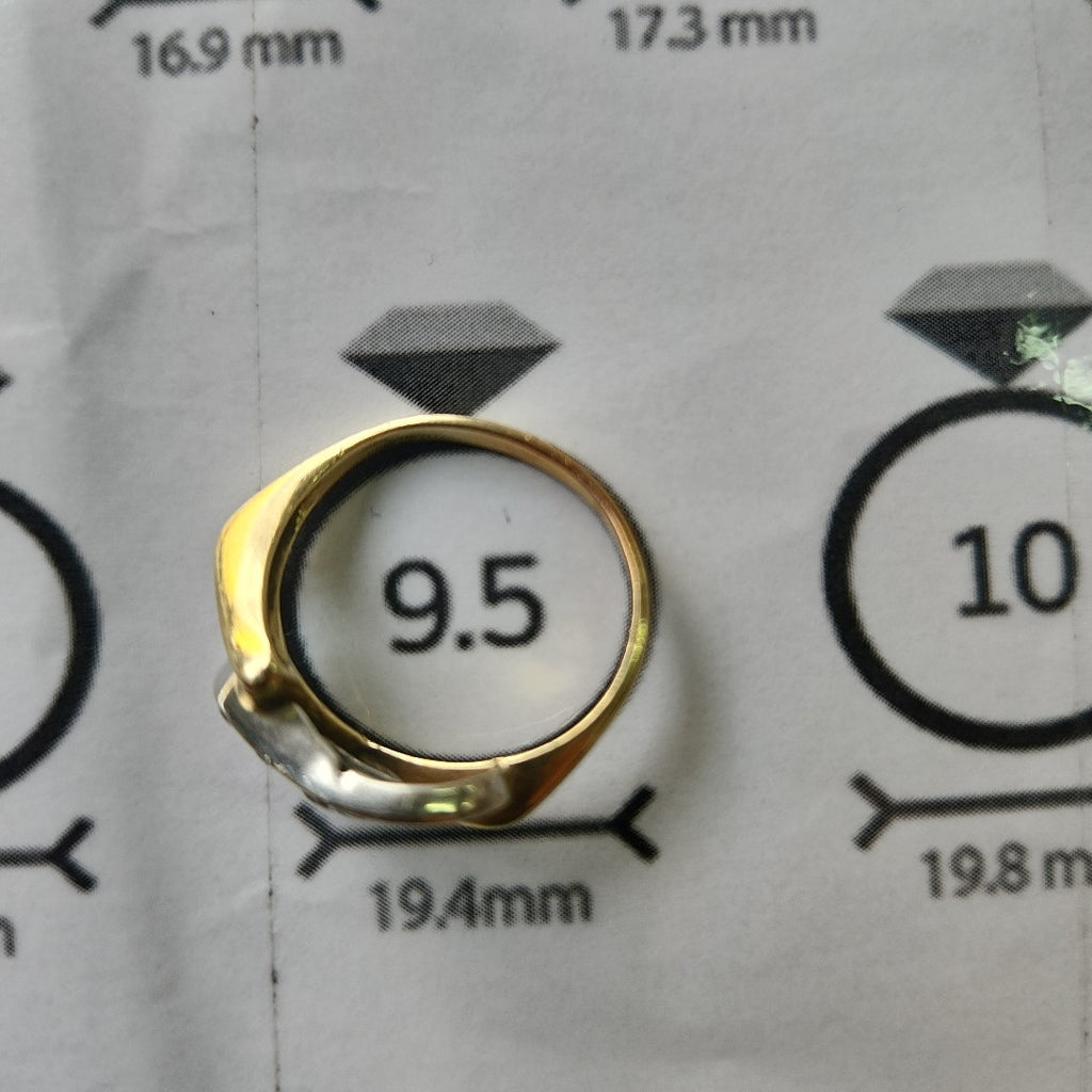 ANILLITO ORO,ORO COMBINADO 14 K 3,80 GRMS (SEMINUEVO)