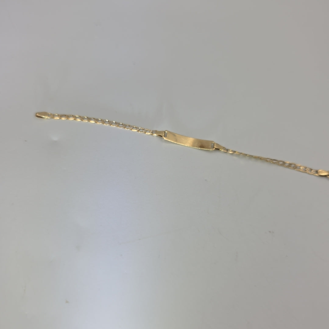 ESCLAVA ORO, RODIADO 10 K 2.4 GRMS (SEMINUEVO)