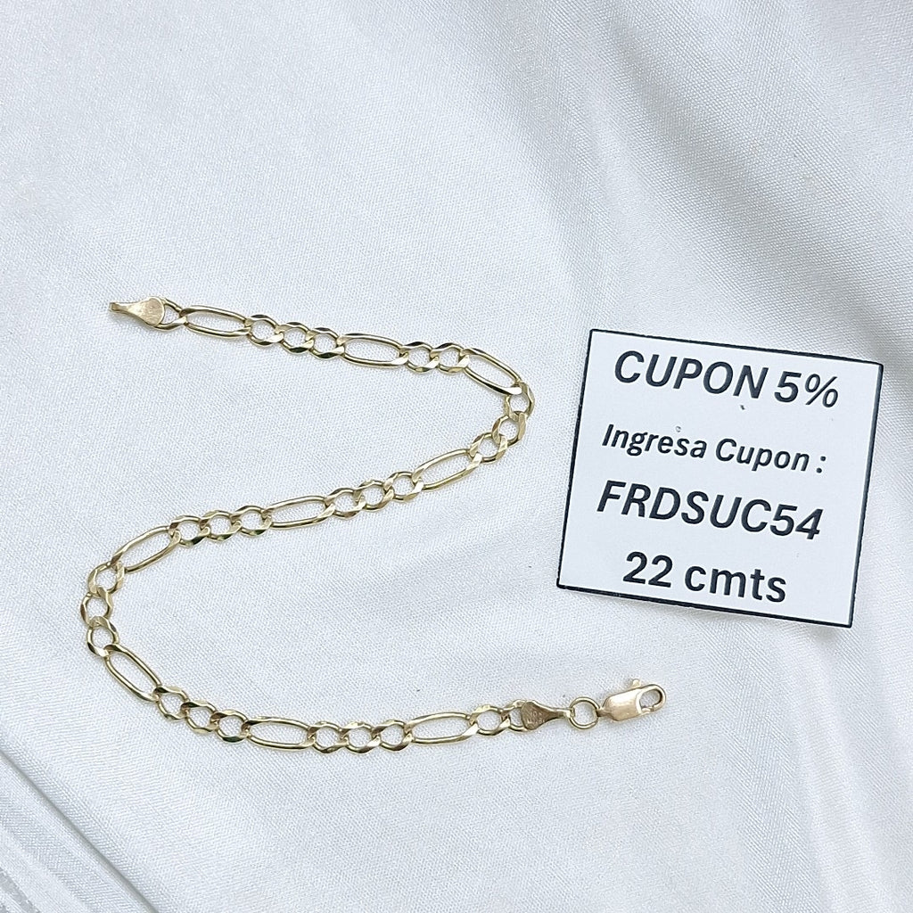 PULSERA ORO 10 K 4.4 GRMS (SEMINUEVO)