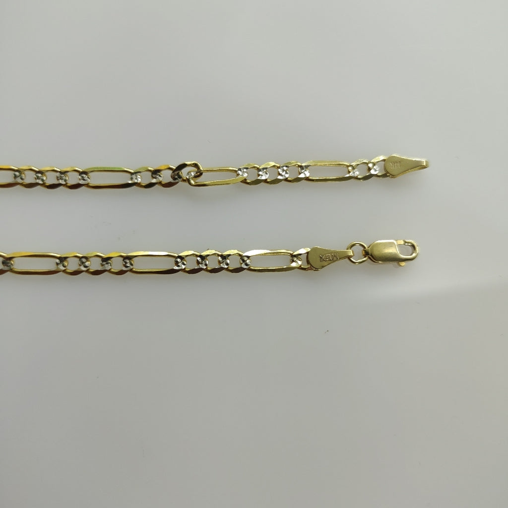 PULSERA 3X1 14K 18 CM 4 GR (NUEVO)