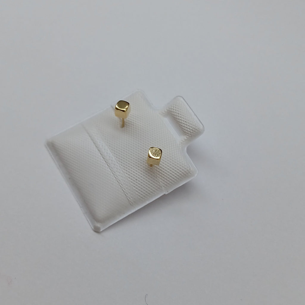 BROQUELES BROQUEL FIG CUBO 14K 0.203 GR (NUEVO)