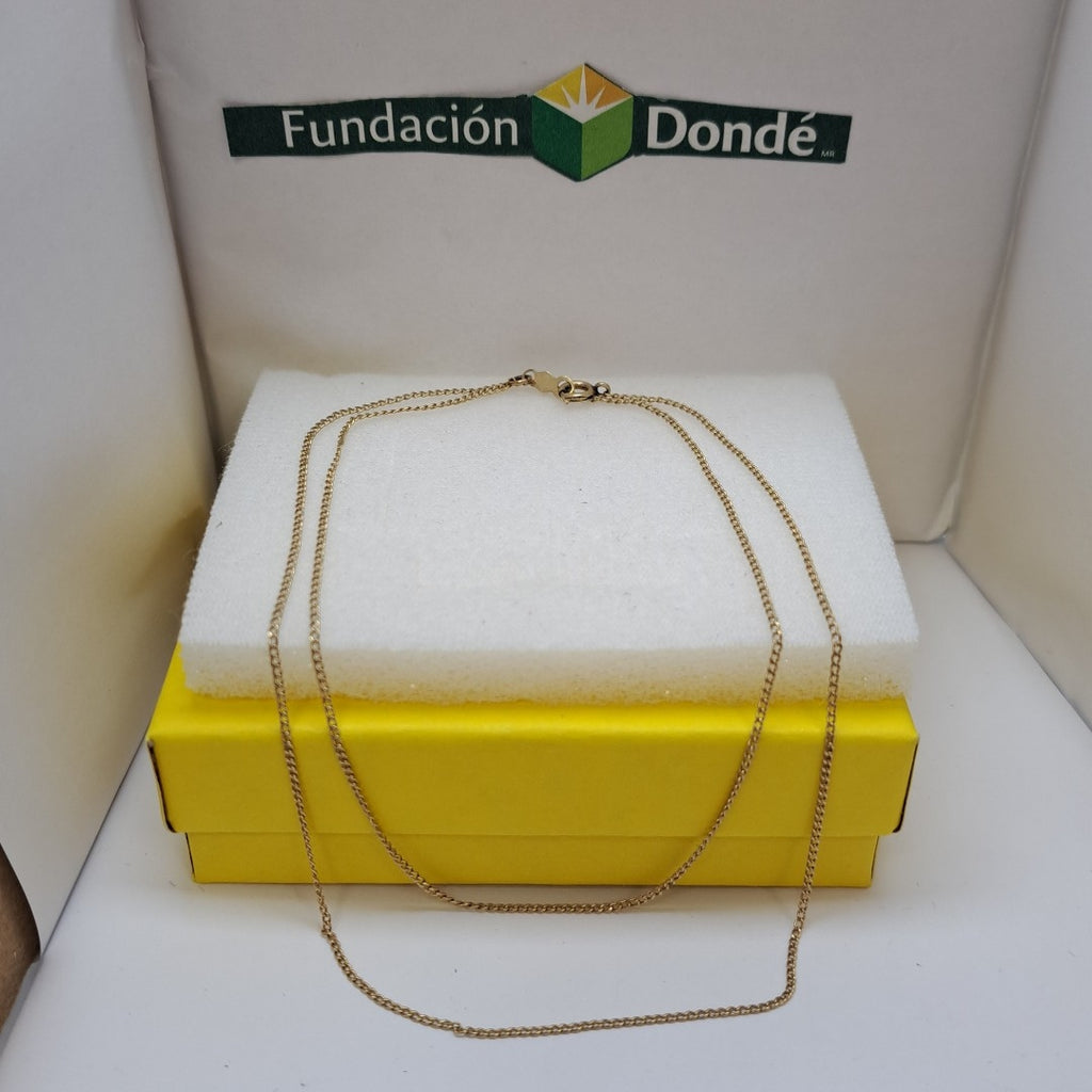 CADENA ORO 14 K 1,60 GRMS (SEMINUEVO)