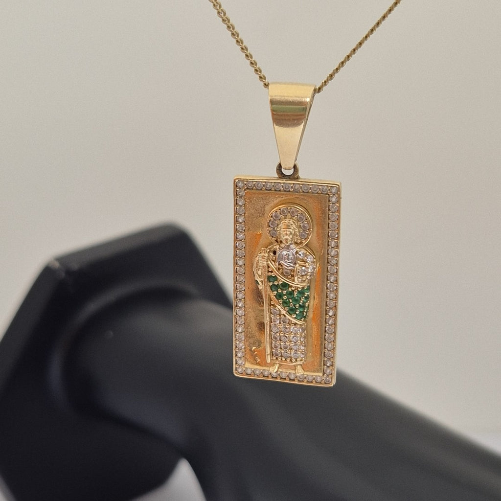MEDALLA RELIGIOSA ORO 10 K 5 GRMS (SEMINUEVO)