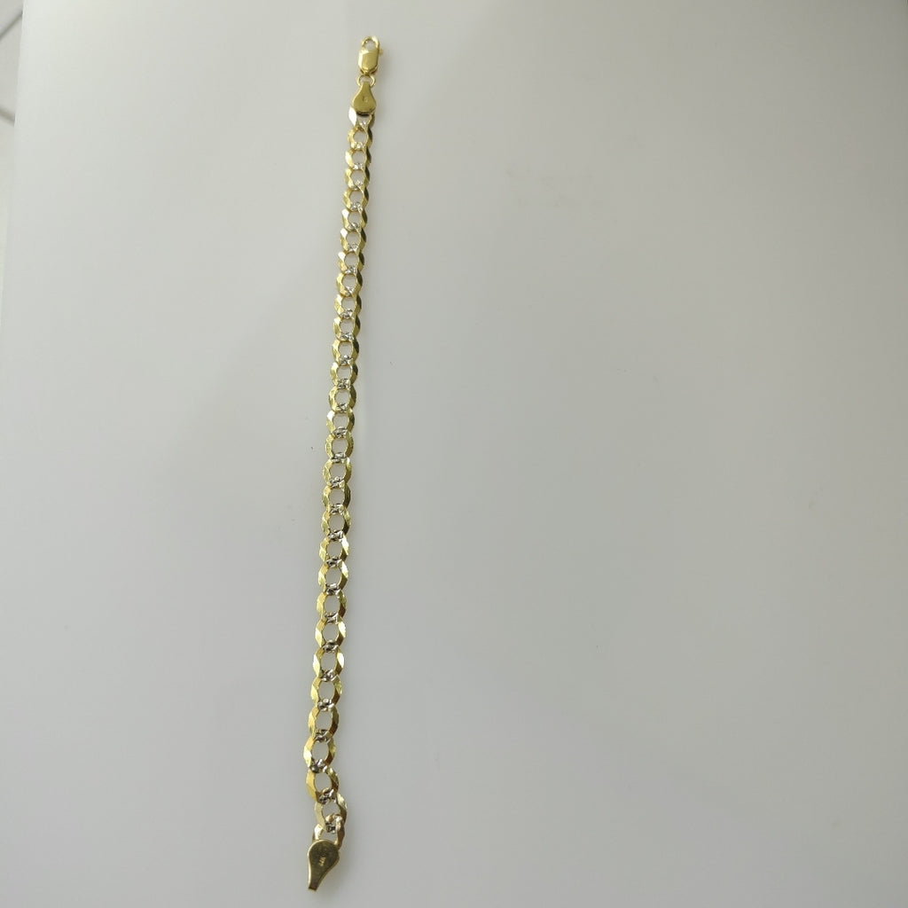 PULSERA BARBADA 14K 21 CM 5.6 GR (NUEVO)