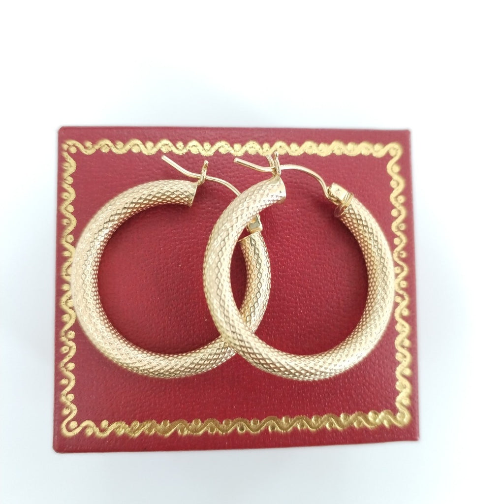 ARRACADAS PAR ORO 14 K 3,40 GRMS (SEMINUEVO)