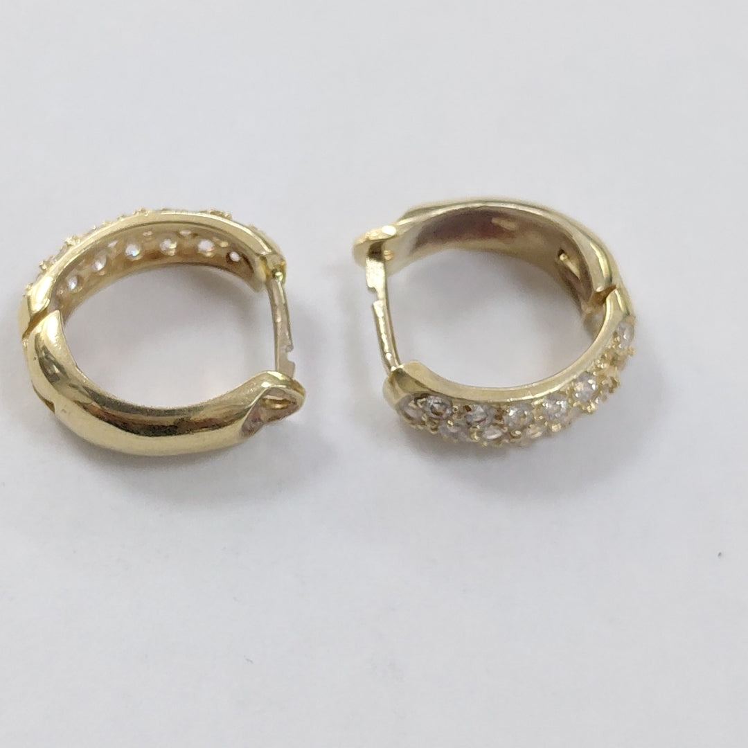 ARRACADAS PAR ORO 14 K 6.7 GRMS (SEMINUEVO)