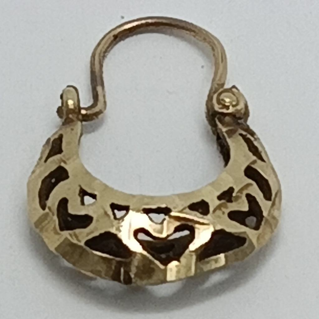 ARETES PAR ORO 10 K 1.4 GRMS (SEMINUEVO)