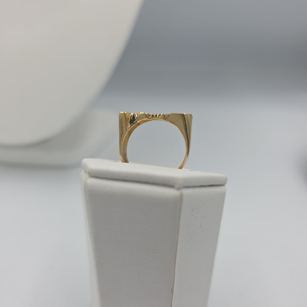 ANILLO DE GRADUACIÓN ORO, ORO COMBINADO, RODIADO 14 K 4.7 GRMS (SEMINUEVO)