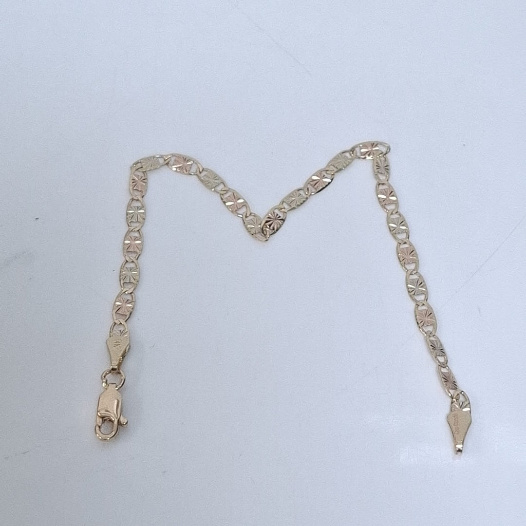 PULSERA GUCHI 14K 18 CM 2.8 GR (NUEVO)
