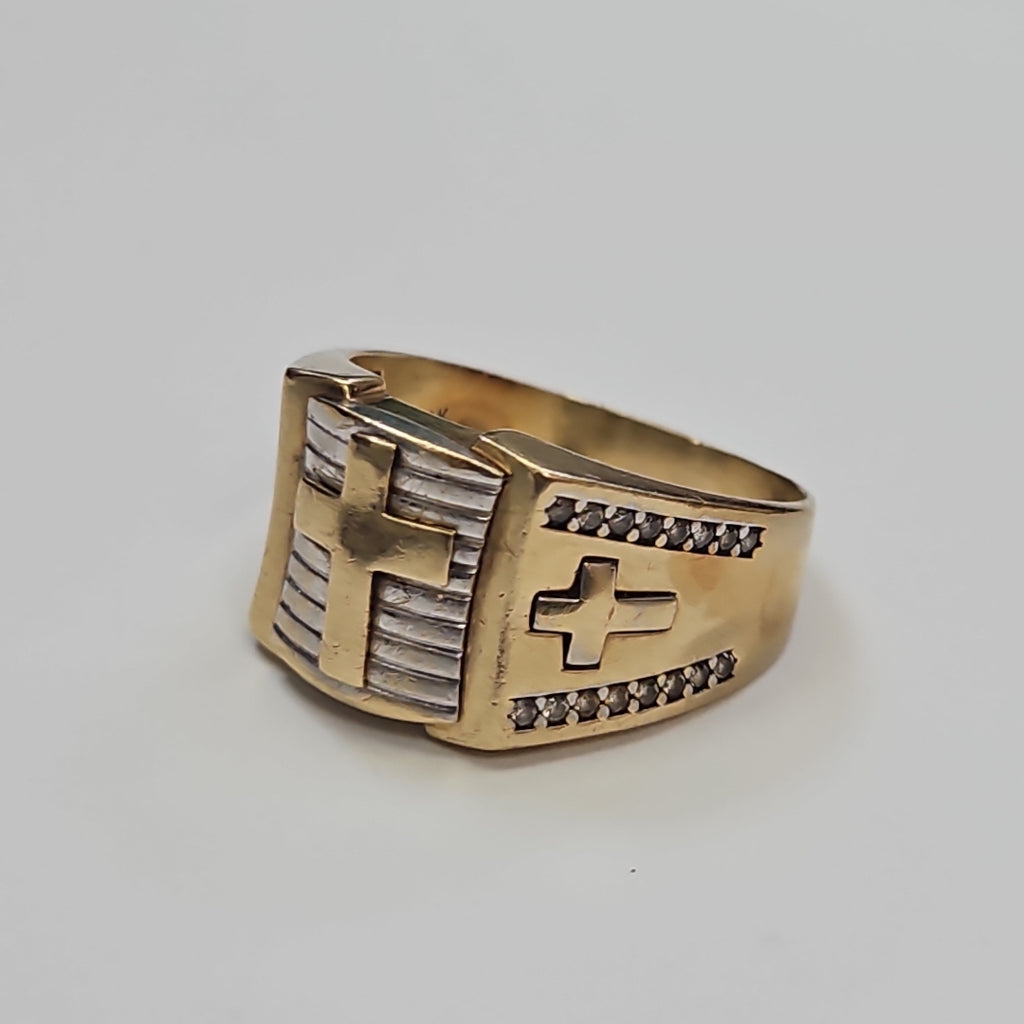 ANILLO ORO 14 K 7,30 GRMS (SEMINUEVO)