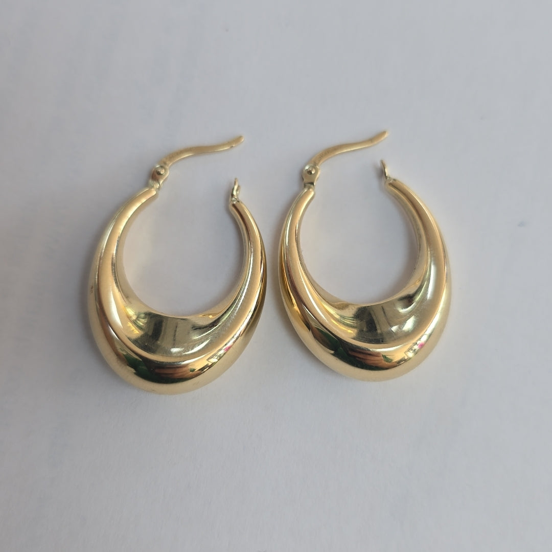 ARRACADAS PAR ORO 14 K 3 GRMS (SEMINUEVO)