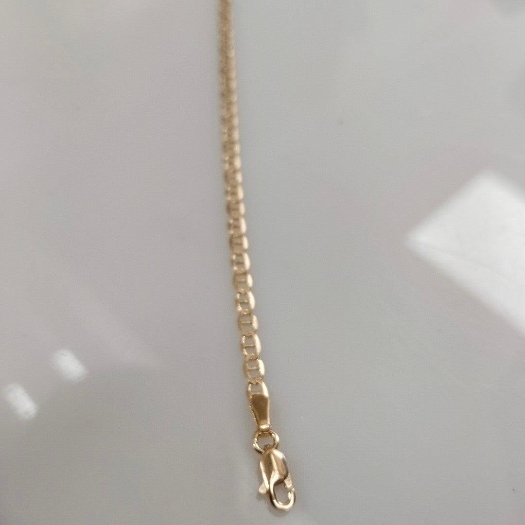 PULSERA GUCHI 14K 18 CM 2 GR (NUEVO)