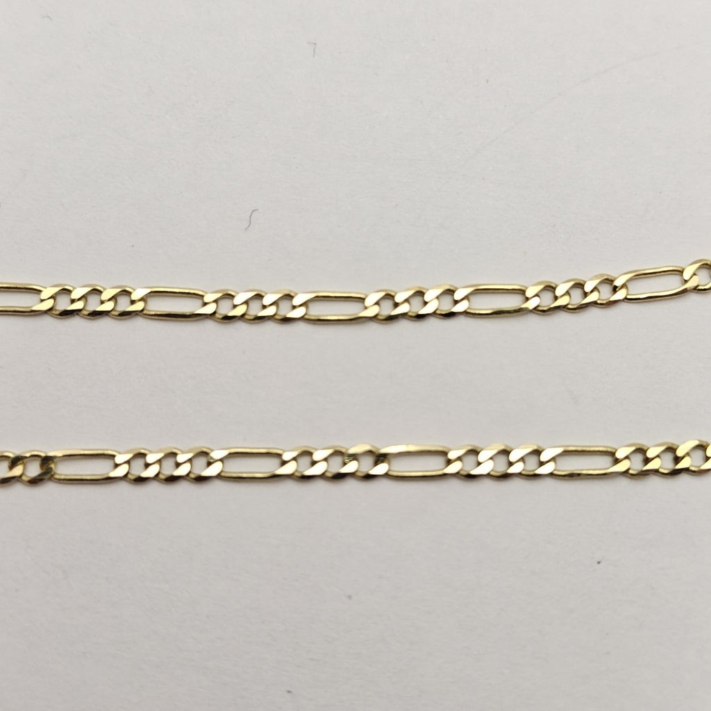 CADENA TEJIDO 3X1 14K 55 CM 5.2 GR (NUEVO)