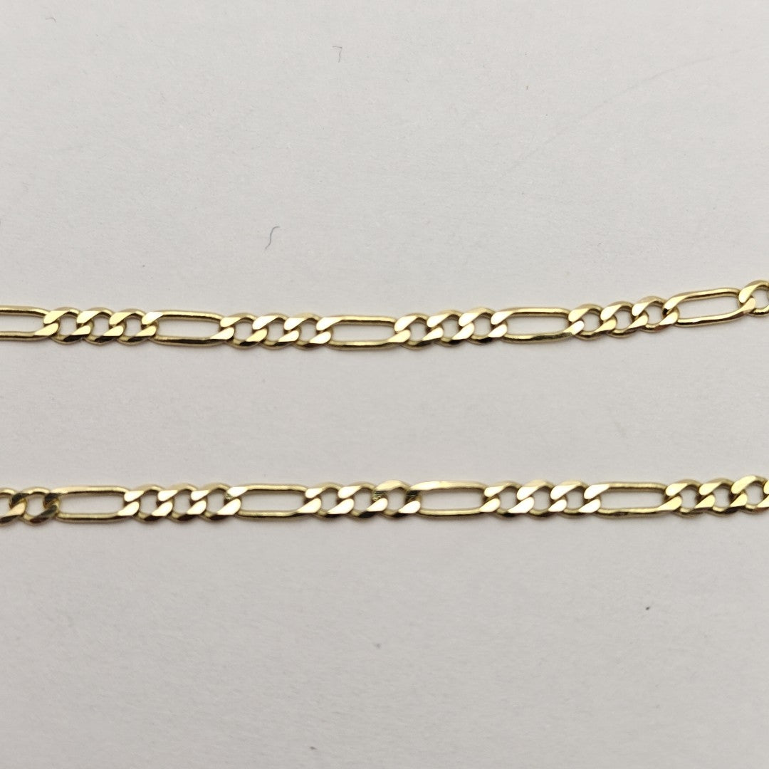 CADENA TEJIDO 3X1 14K 55 CM 5.2 GR (NUEVO)