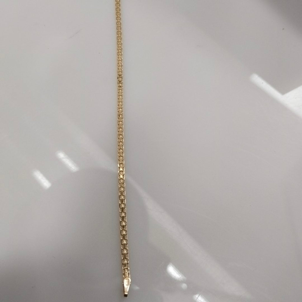 PULSERA BISMARK 14K 18 CM 2.4 GR (NUEVO)