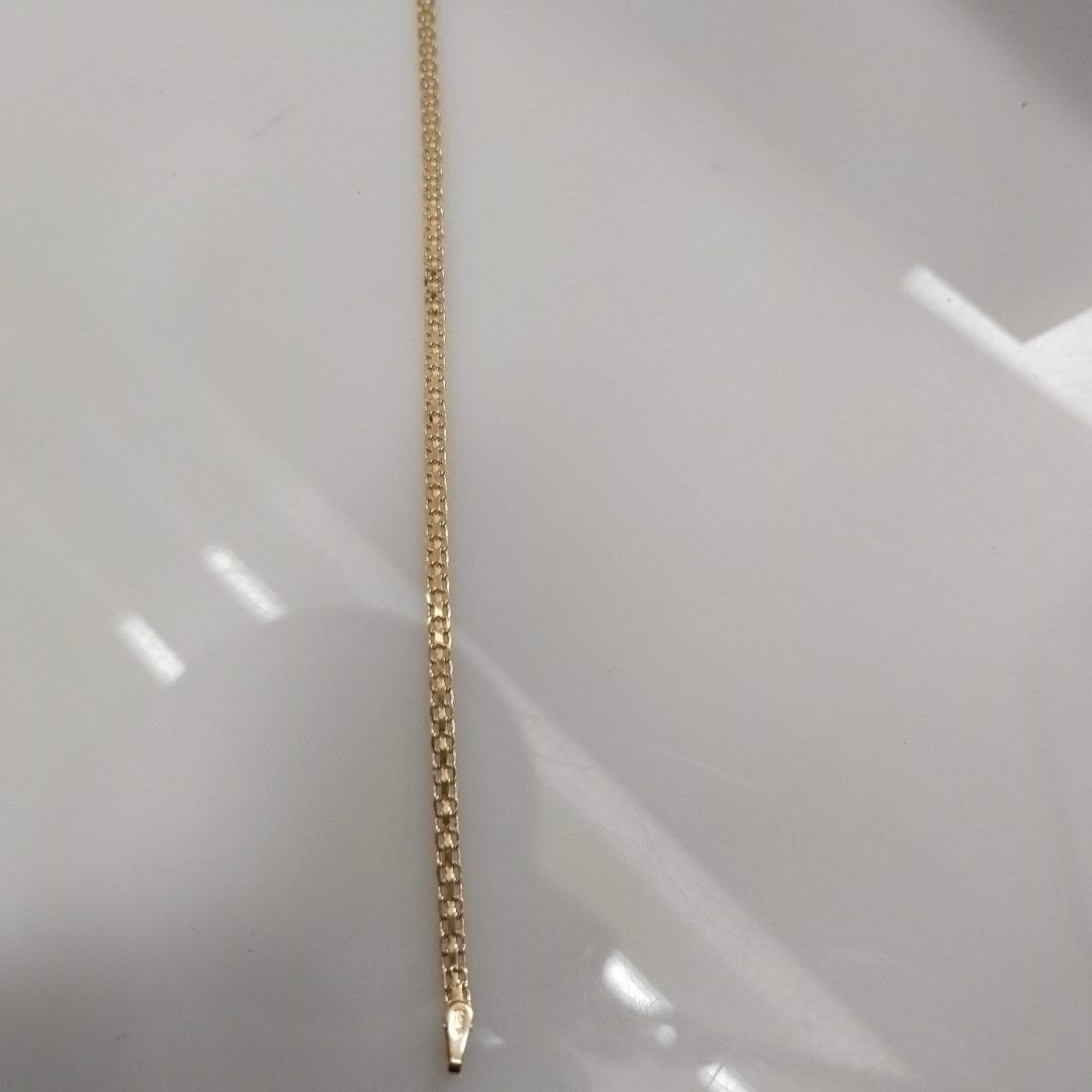 PULSERA BISMARK 14K 18 CM 2.4 GR (NUEVO)