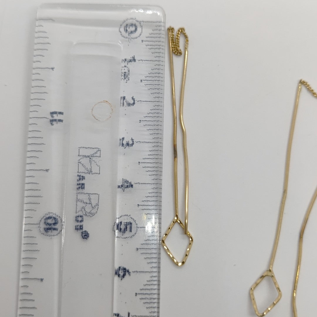 ARETES PAR ORO 10 K 1.5 GRMS (SEMINUEVO)