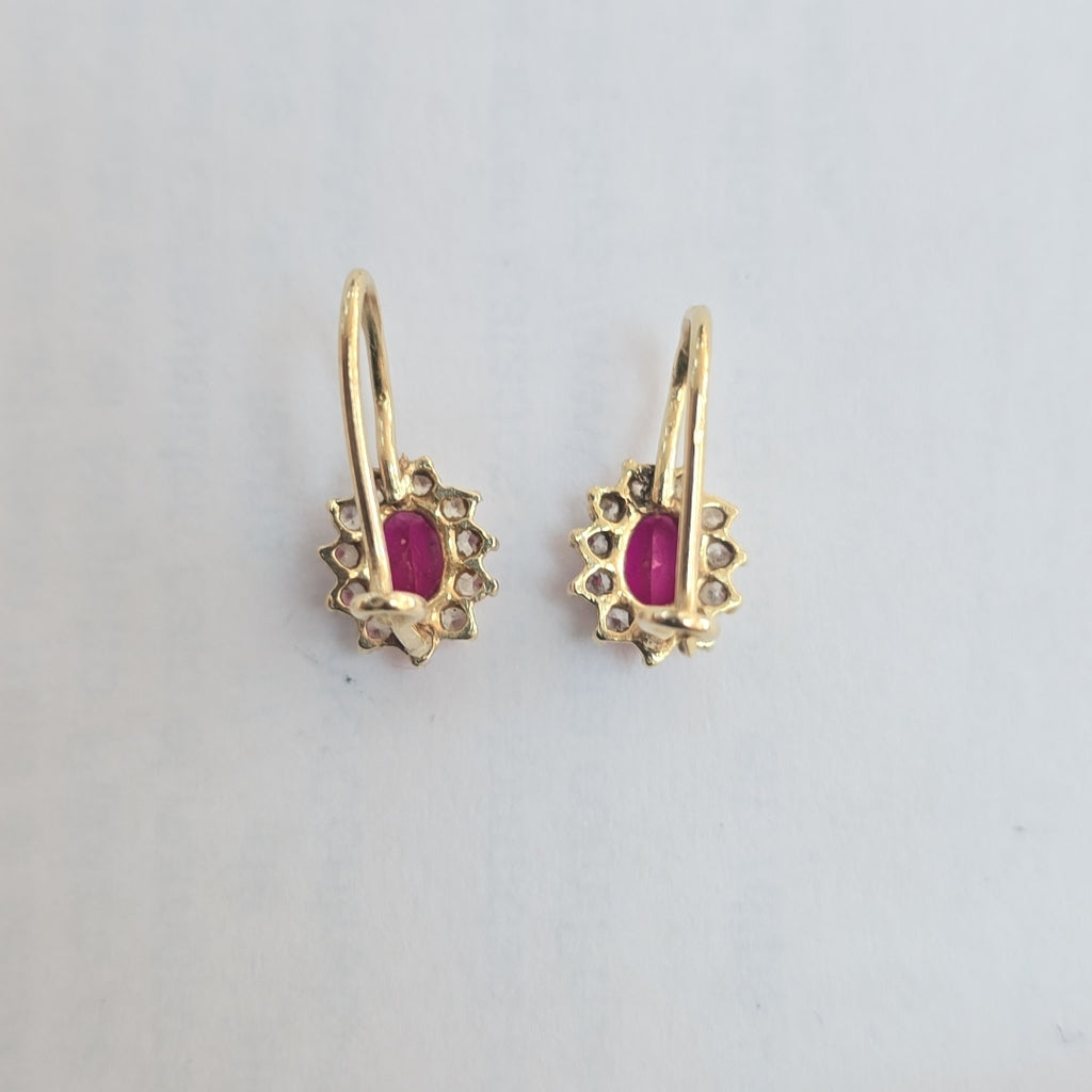 ARETES PAR ORO 10 K 1.5 GRMS (SEMINUEVO)