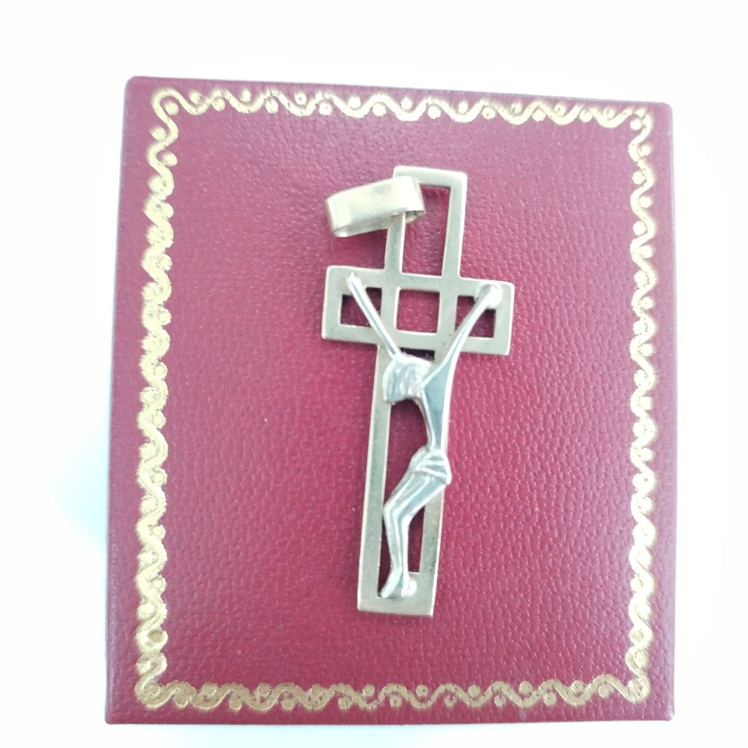 CRUCIFIJO ORO 14 K 2,20 GRMS (SEMINUEVO)