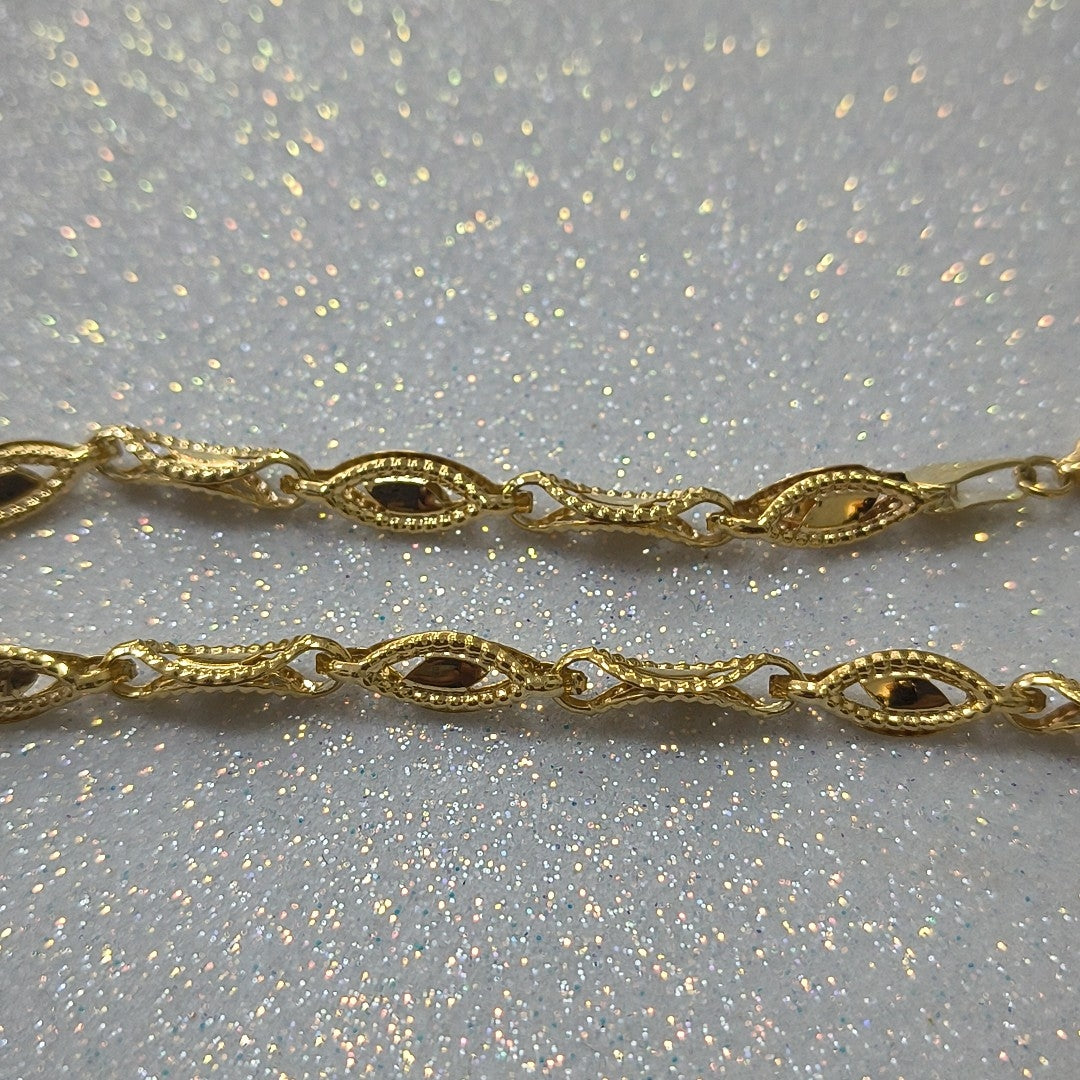 PULSERA ESPECIAL 10K 18 CM 4.4 GR (NUEVO)
