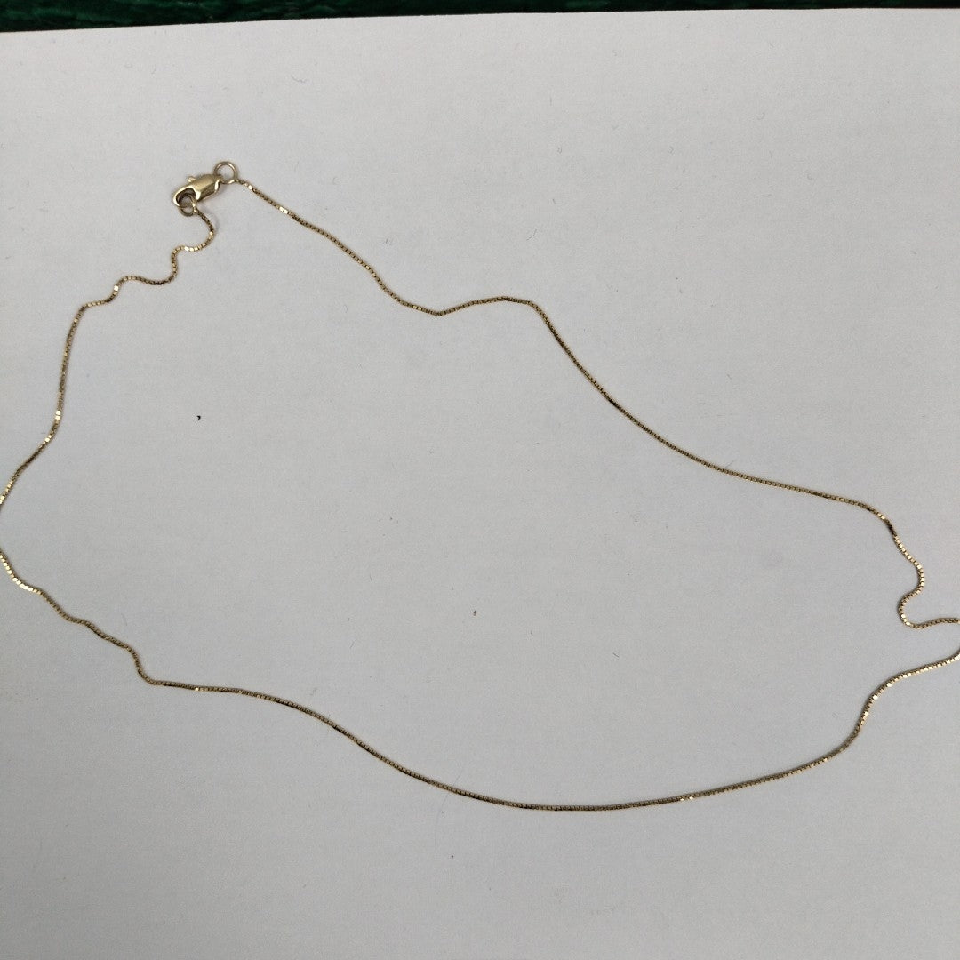 CADENA ORO 14 K 1,50 GRMS (SEMINUEVO)