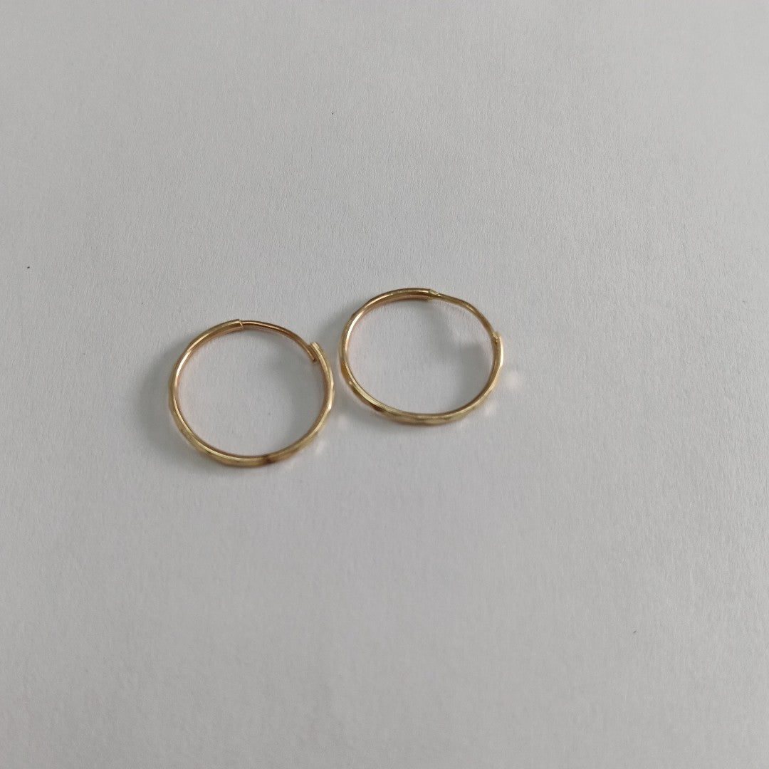 ARRACADAS PAR ORO 10 K 0,80 GRMS (SEMINUEVO)