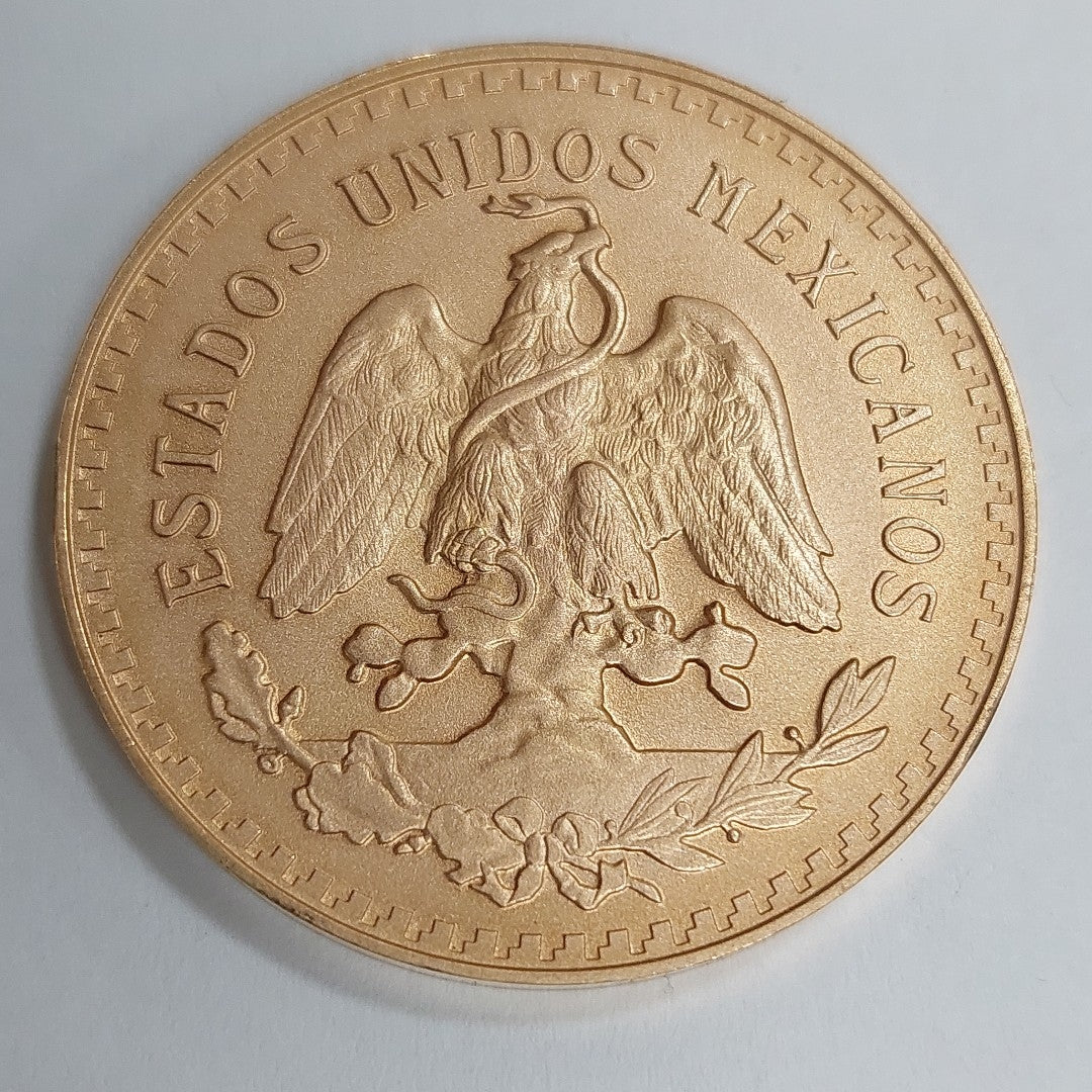 K1 41.6 GRMS 21 K IDENTIFICACIÓN MONEDA NOMINATIVA MONEDAS PESOS 50 PESOS (SEMINUEVO)