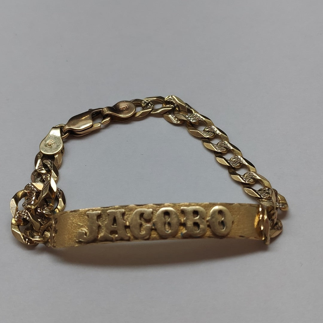 ESCLAVA ORO,RODIADO 10 K 10,40 GRMS (SEMINUEVO)