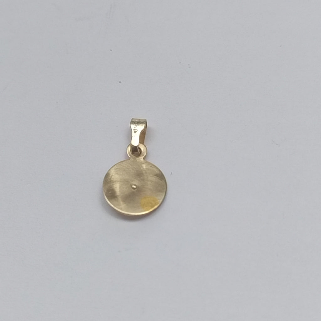 MEDALLA RELIGIOSA ORO 14 K 0.6 GRMS (SEMINUEVO)