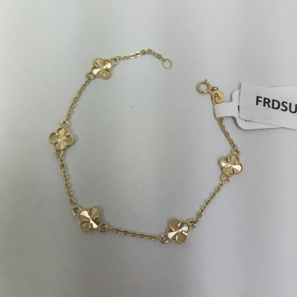 PULSERA ESPECIAL 14K 18 CM 3 GR (NUEVO)