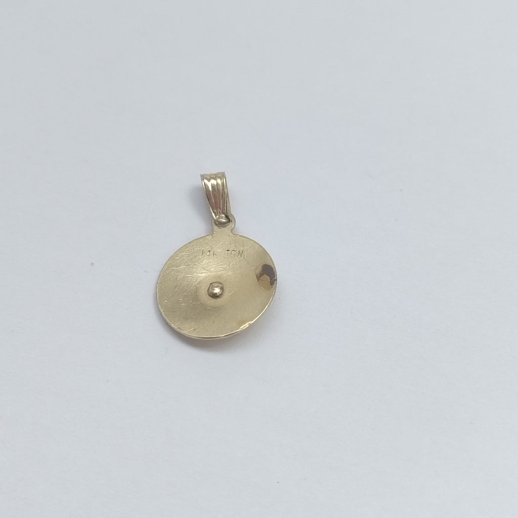 MEDALLA RELIGIOSA ORO 14 K 1.1 GRMS (SEMINUEVO)