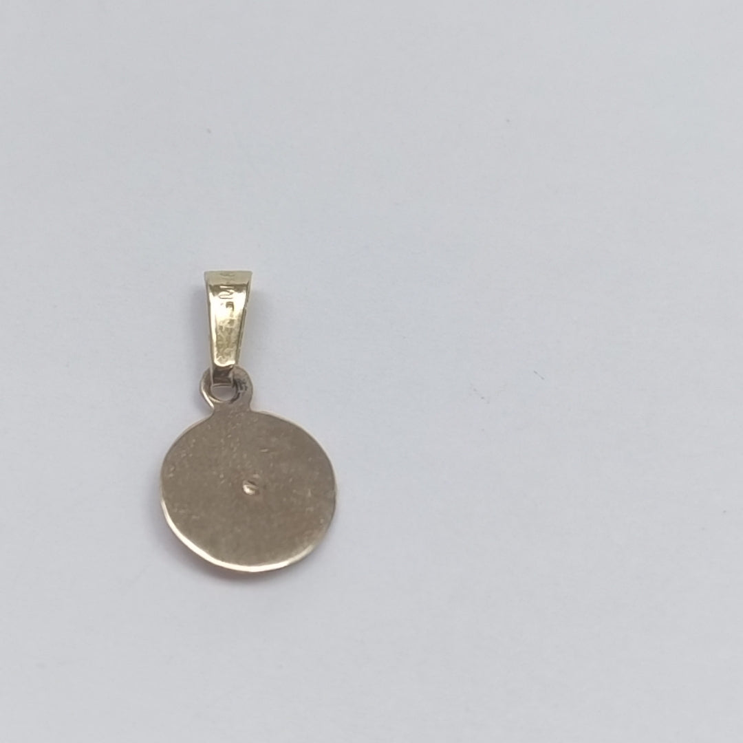 MEDALLA RELIGIOSA ORO COMBINADO 14 K 0,70 GRMS (SEMINUEVO)