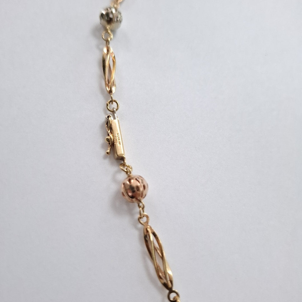 CADENA ORO, RODIADO 14 K 14.8 GRMS (SEMINUEVO)