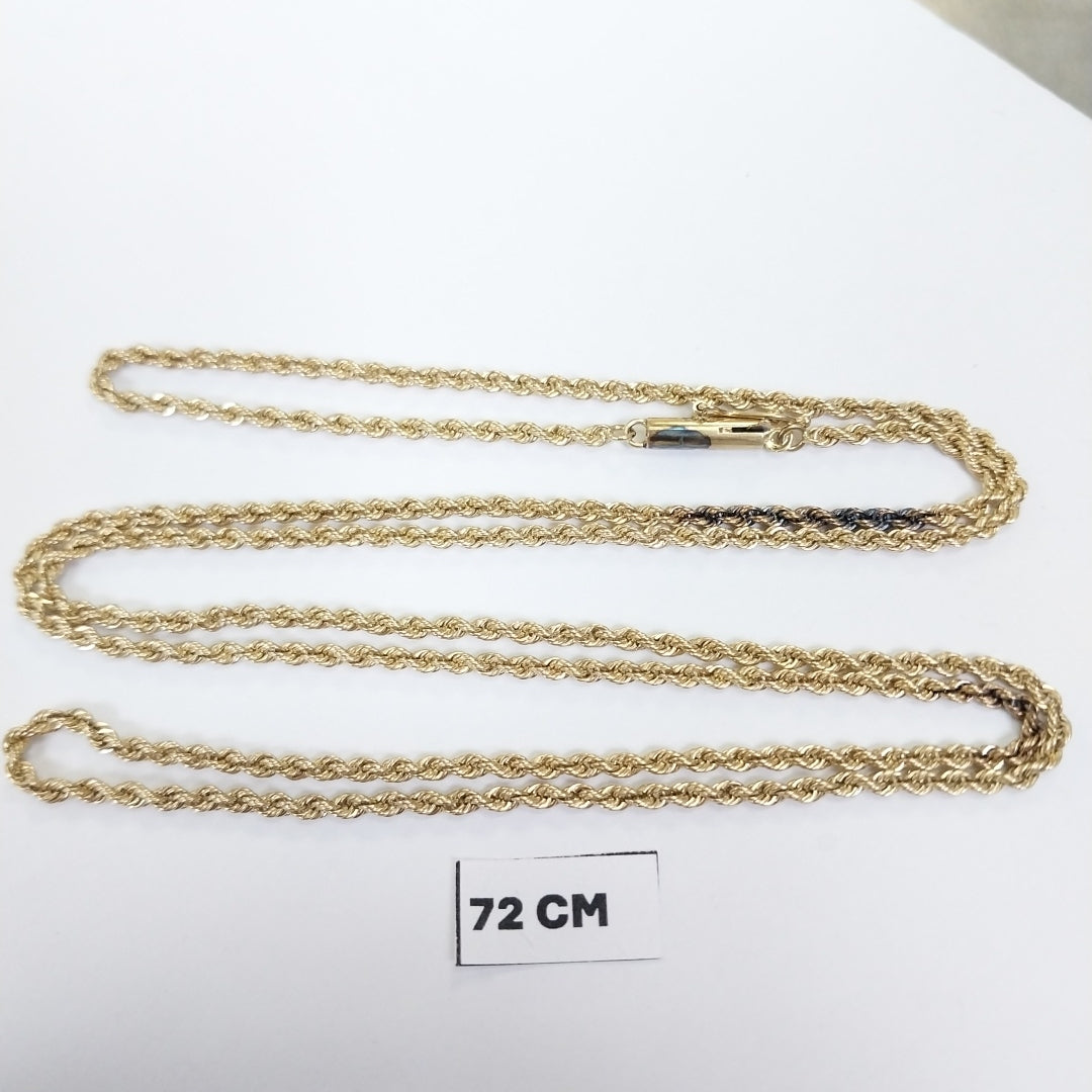 CADENA ORO 14 K 11,10 GRMS (SEMINUEVO)
