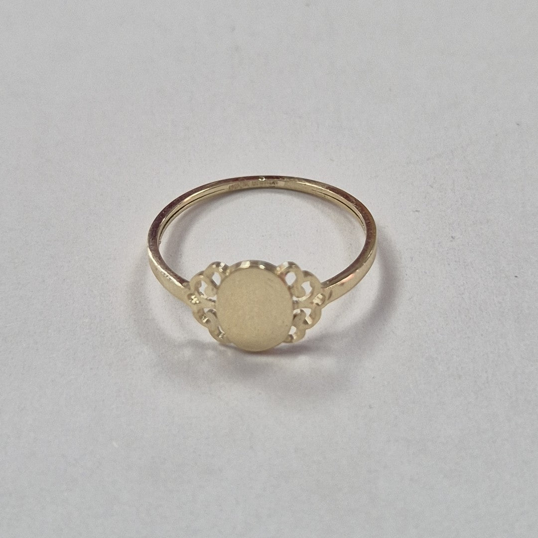 ANILLOS ANILLITO 10K TALLA 7 0.9 GR (NUEVO)