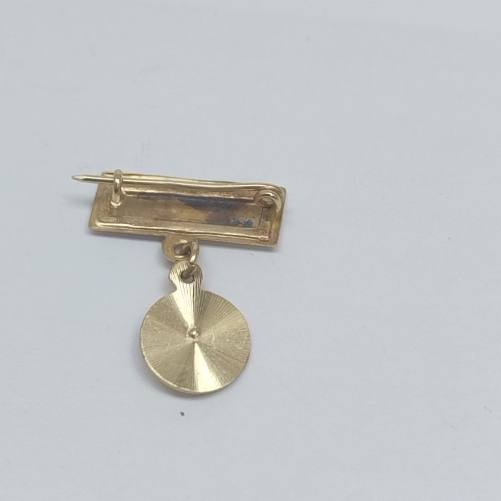 PRENDEDOR ORO 14 K 1.4 GRMS (SEMINUEVO)