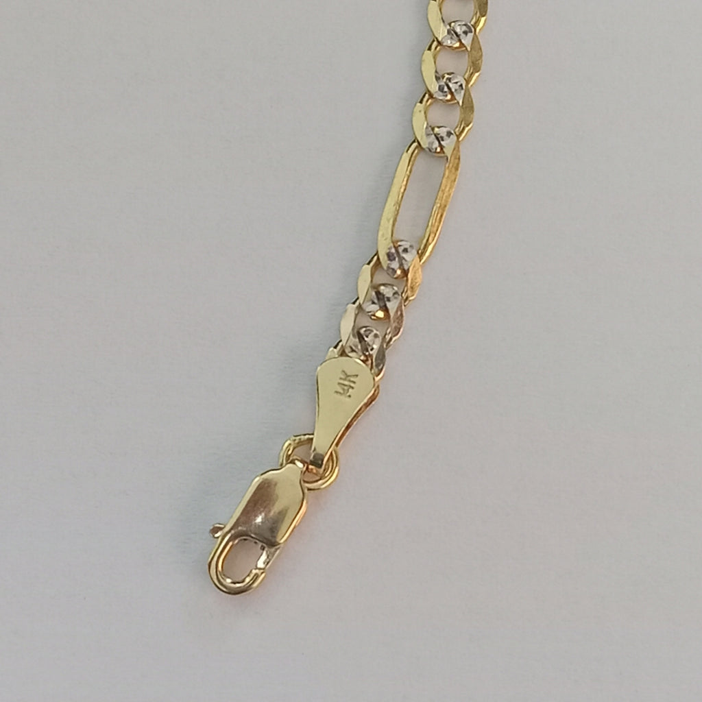 PULSERA 3X1 14K 21 CM 4.5 GR (NUEVO)