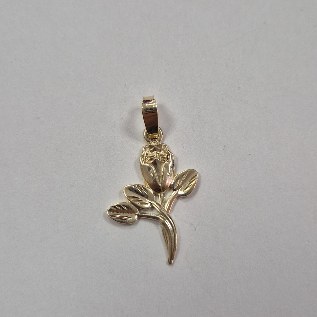 DIJE ROSA 10K 1.3 GR (NUEVO)