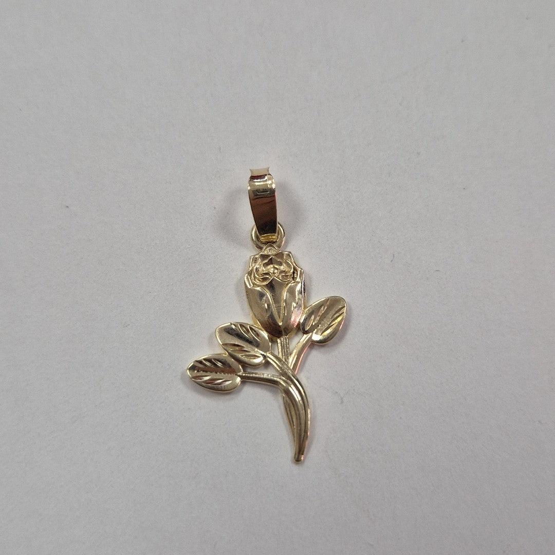 DIJE ROSA 10K 1.3 GR (NUEVO)