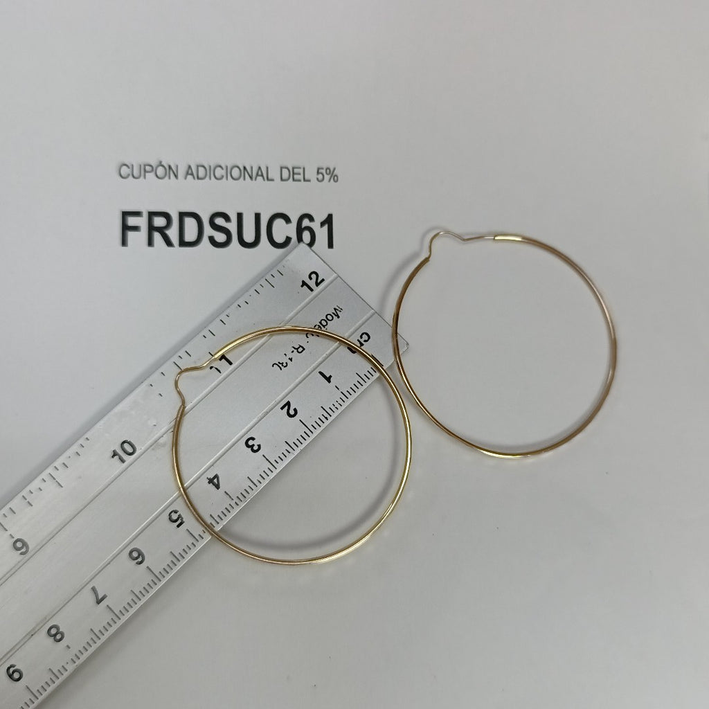 ARRACADAS PAR ORO 10 K 2.5 GRMS (SEMINUEVO)