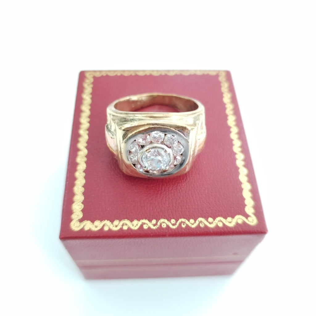 ANILLO ORO 10 K 10,80 GRMS (SEMINUEVO)