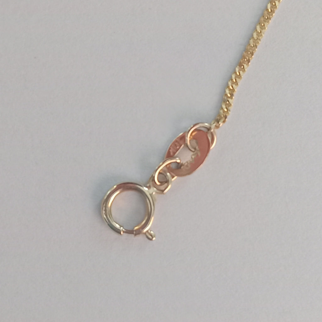 PULSERA ESPECIAL DIJES 10K 18 CM 1.6 GR (NUEVO)