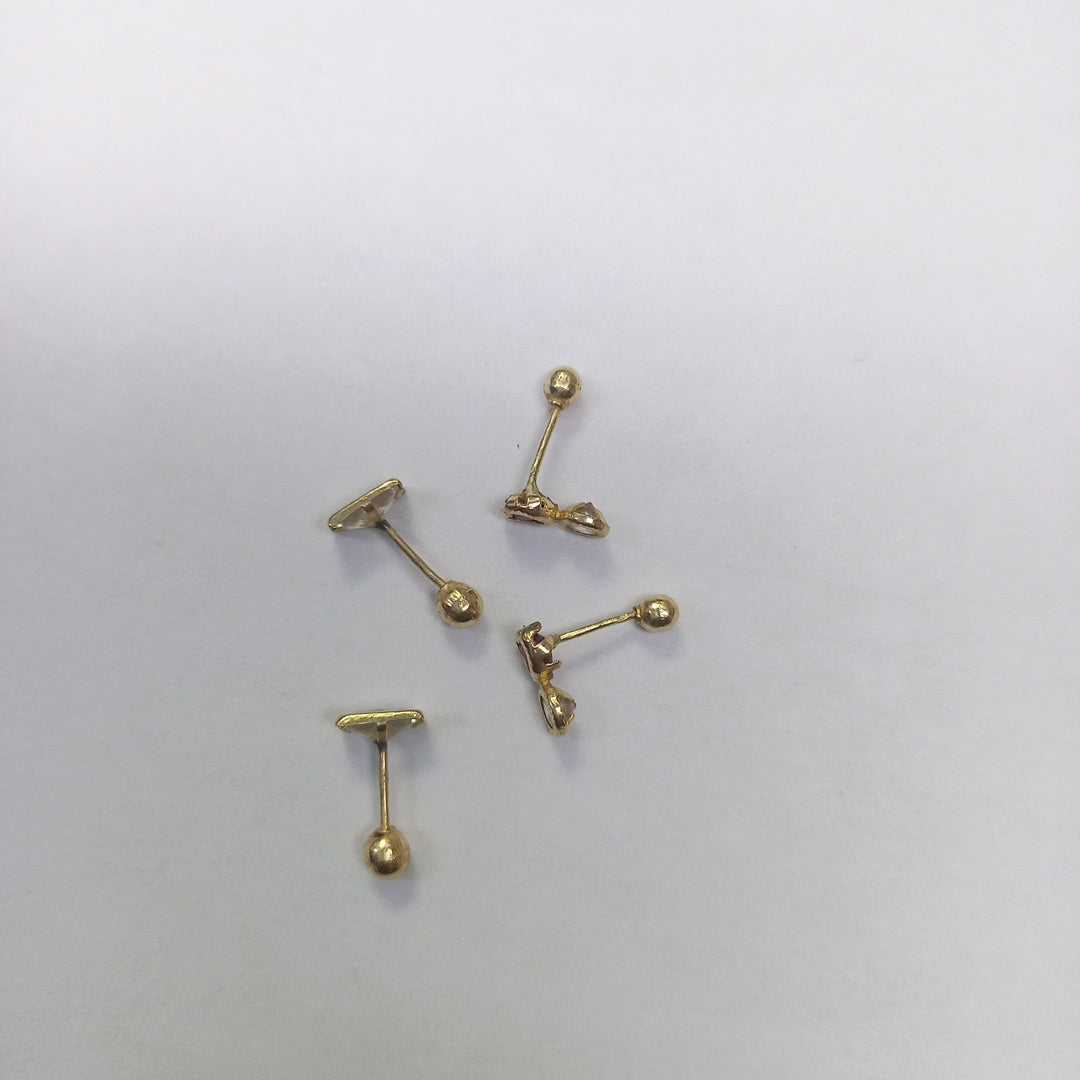 BROQUELES PAR ORO 10 K 0.6 GRMS (SEMINUEVO)