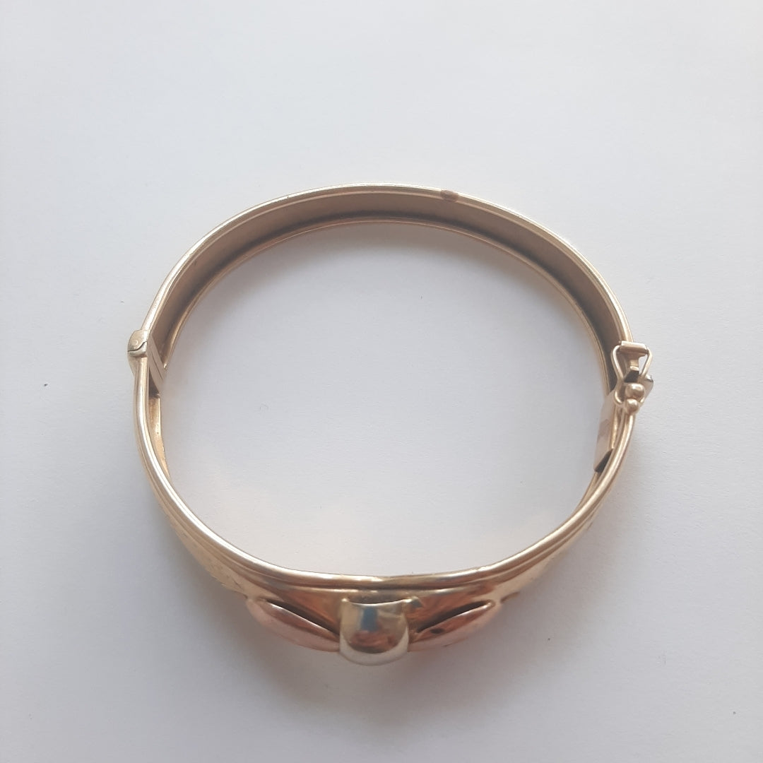 PULSERA RIGIDA ORO 14 K 17.4 GRMS (SEMINUEVO)
