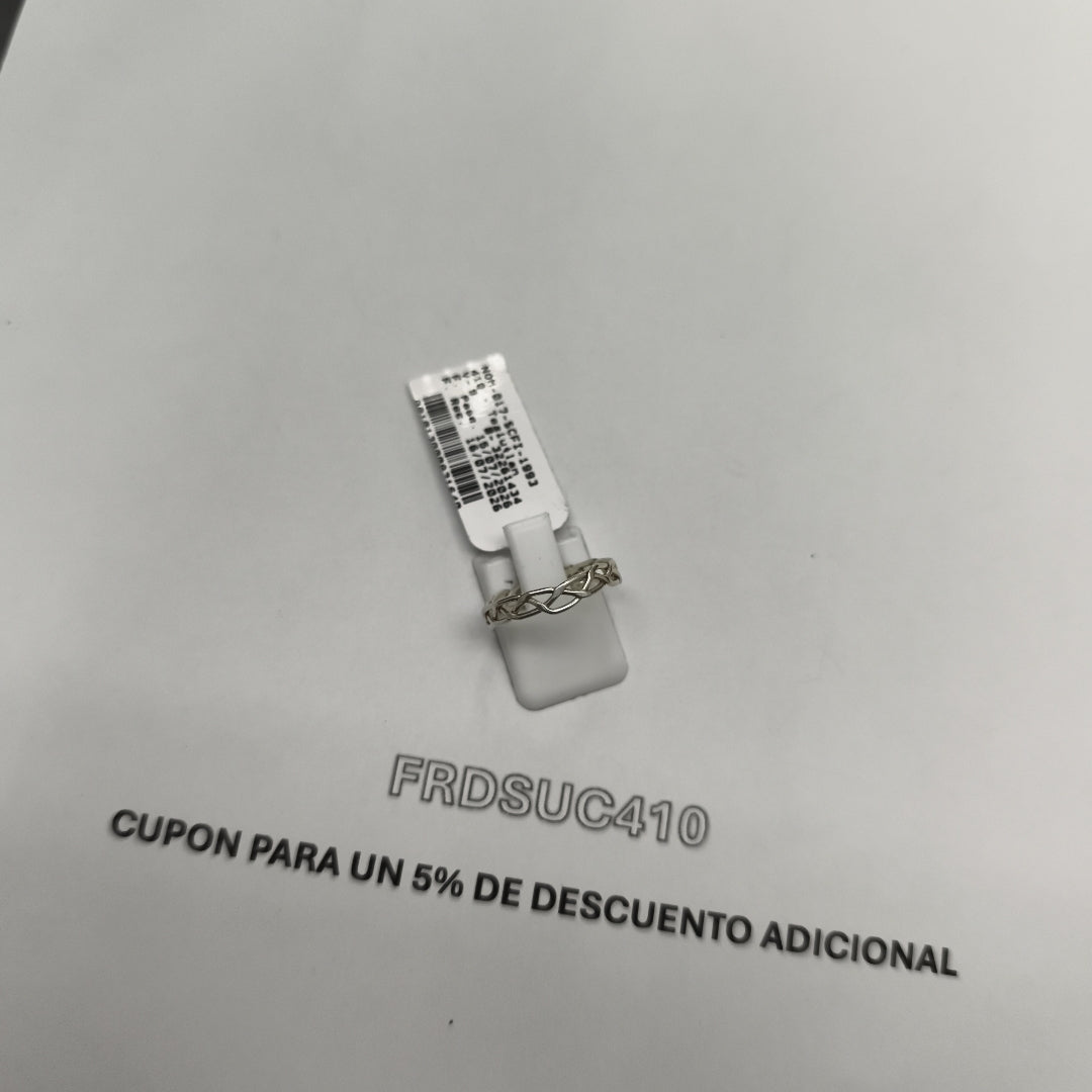 ANILLITO PLATA 1,00 GRMS (SEMINUEVO)