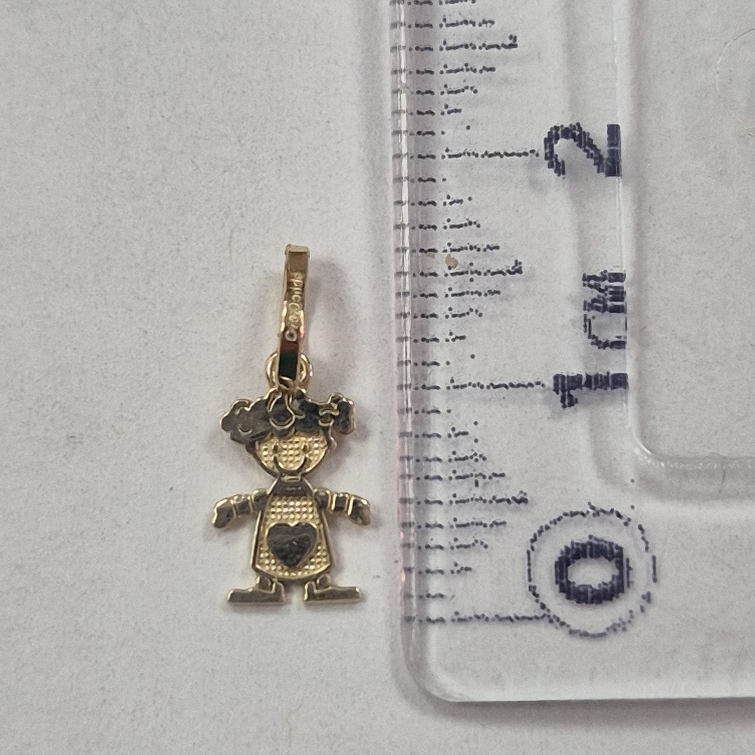 DIJE NIÑA 10K 0.3 GR (NUEVO)