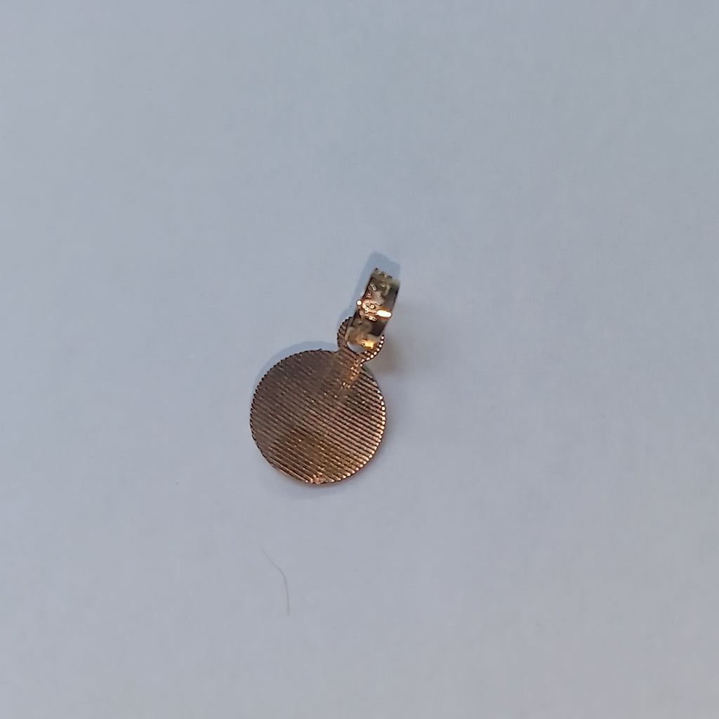 DIJE, MEDALLA RELIGIOSA ORO 10 K 0.3 GRMS (SEMINUEVO)