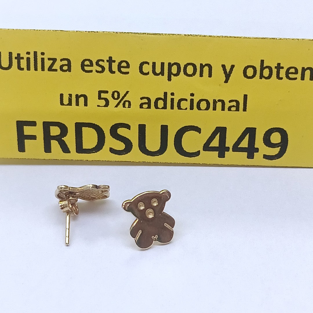 BROQUELES PAR ORO 14 K 1.5 GRMS (SEMINUEVO)